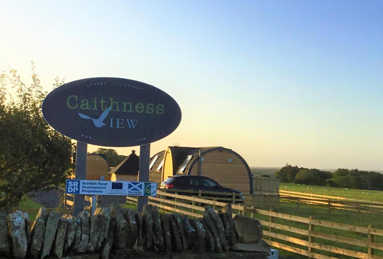Caithness View Luxury Farm Lodges And Bbq Huts Уик Екстериор снимка